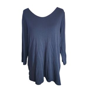 J. Jill Pima 3/4-Sleeve Tee Size Medium
